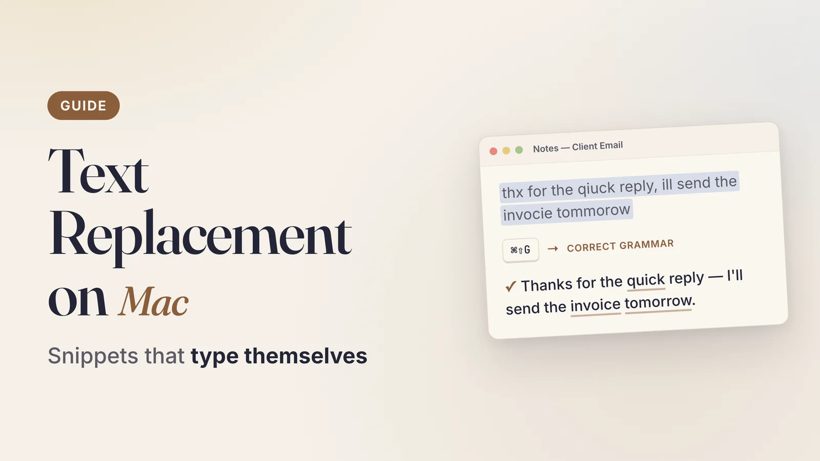 Text Replacement on Mac: How to Set It Up, Sync It, and Know When It Won't Help